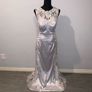 Custom Made Lace Evening Gown